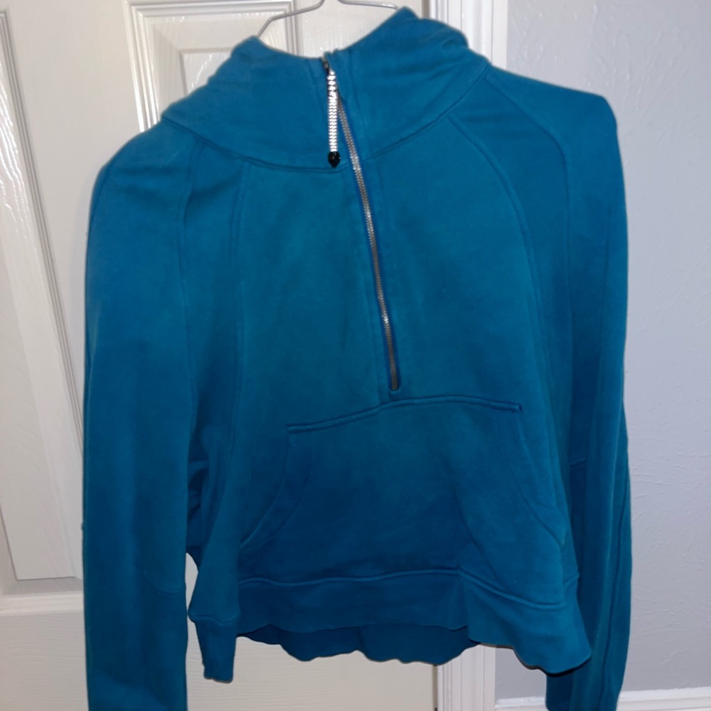 Scuba Oversized Half-Zip Hoodie